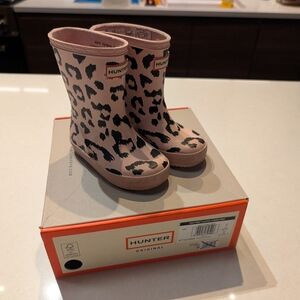 Hunter Leopard Rain Boots